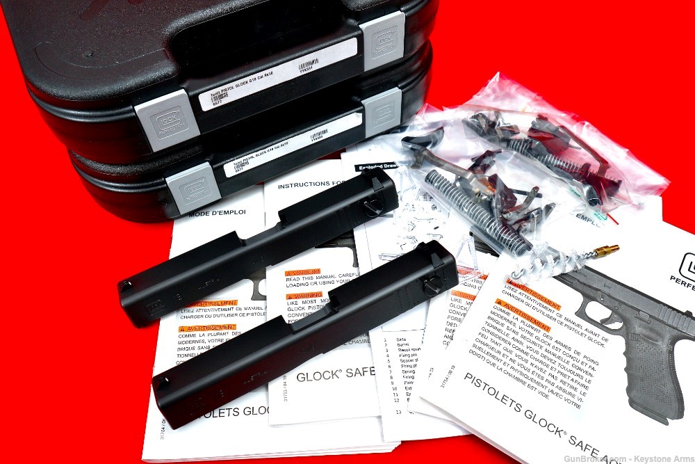 Ultra Rare & BADASS Glock 18 G18 Fully Automatic Parts Kit Consecutive Set-img-0