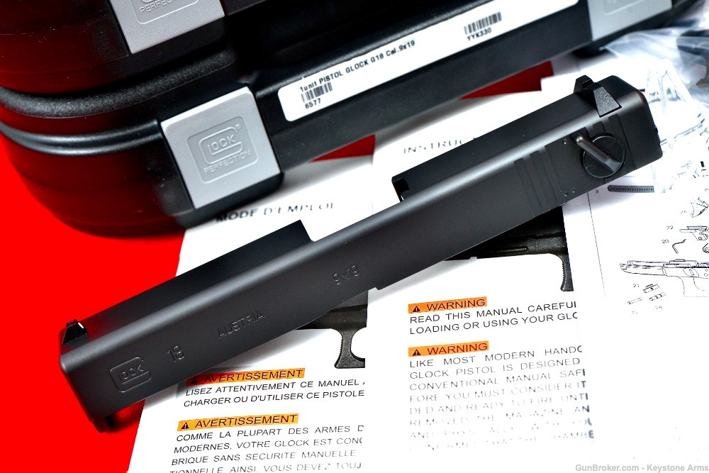 Ultra Rare & BADASS Glock 18 G18 Fully Automatic Parts Kit Consecutive Set-img-5