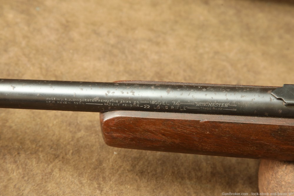 Winchester Model 74 .22 LR Semi-Auto Rifle 1939-1955 C&R-img-26