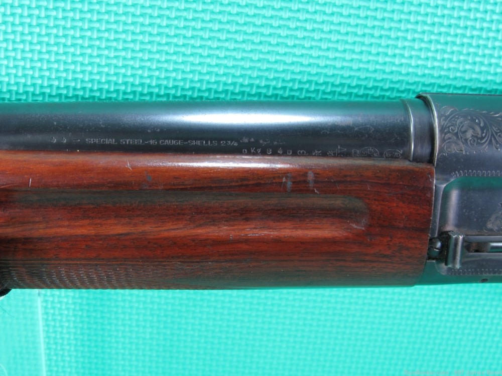 Browning A5 Belgian Made 16 Gauge Improved Cylinder 25” Sweet Sixteen Early-img-18