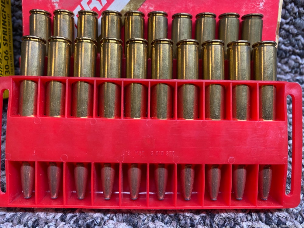 Lot Of Factory/Reloaded 30-06 SPRG Soft Points REM WIN & Federal 50 Rounds -img-2