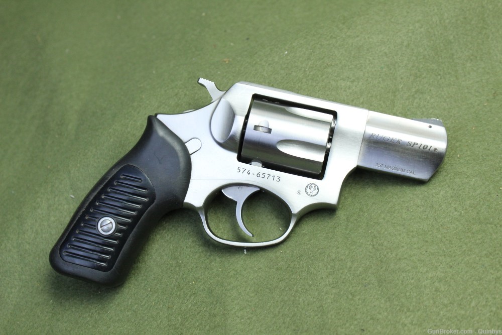 2011 Ruger SP101 Stainless 357 mag 2 1/4" Bbl. Revolver-img-1