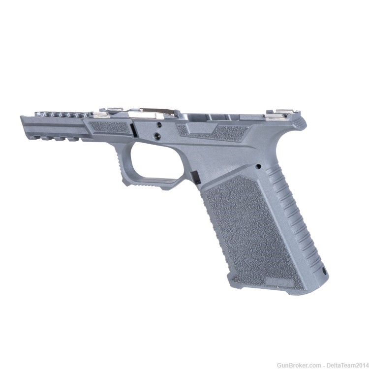 SCT Manufacturing Stripped Glock 17 Compatible Full Sized Frame - Grey-img-1