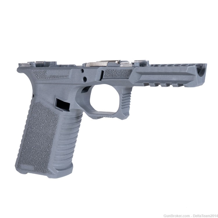 SCT Manufacturing Stripped Glock 17 Compatible Full Sized Frame - Grey-img-2