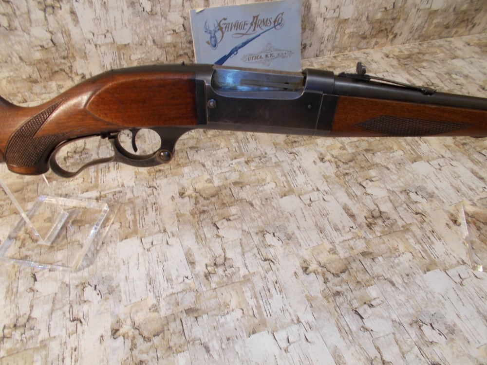 EARLY SAVAGE 99 CARBINE TAKEDOWN IN 250-3000 -img-1