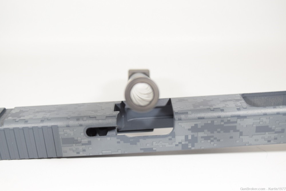 OEM Glock 34 Slide Gen 4 with Barrel Cerakote Digital Camo Grey-img-5