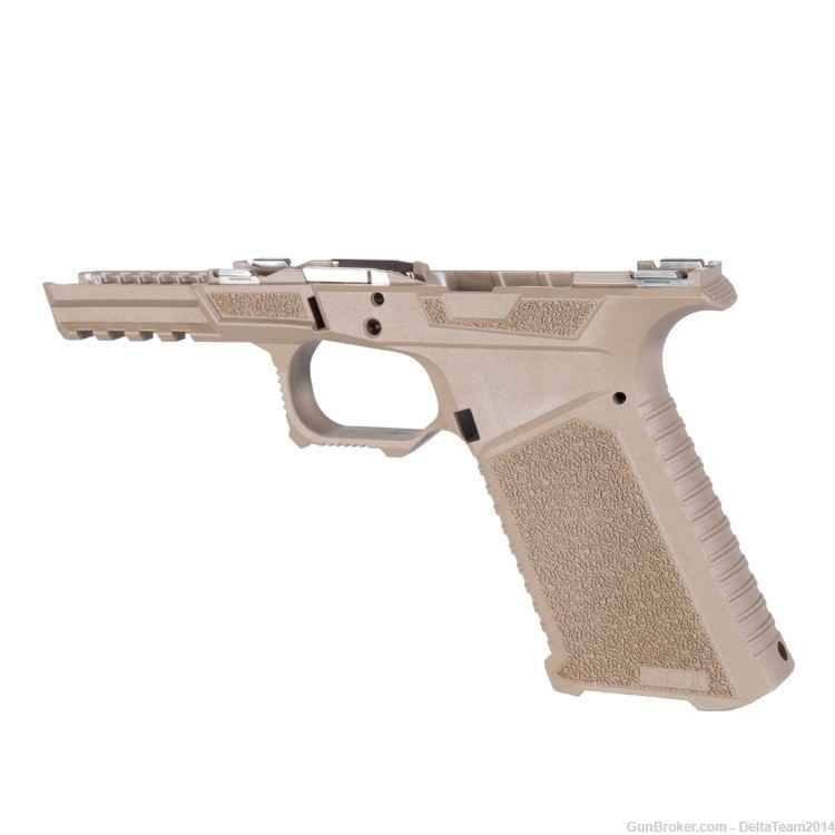 SCT Manufacturing Stripped Glock 17 Compatible Full Sized Frame - FDE-img-1