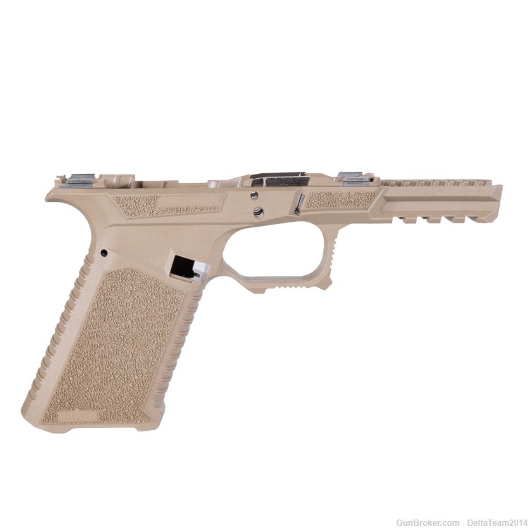 SCT Manufacturing Stripped Glock 17 Compatible Full Sized Frame - FDE-img-0