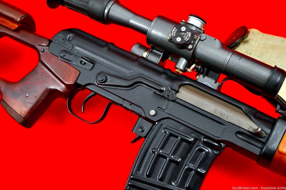 Ultra Rare 1987 Izhevsk Arsenal SVD Dragunov Sniper 7.62x54r Holy Grail-img-2