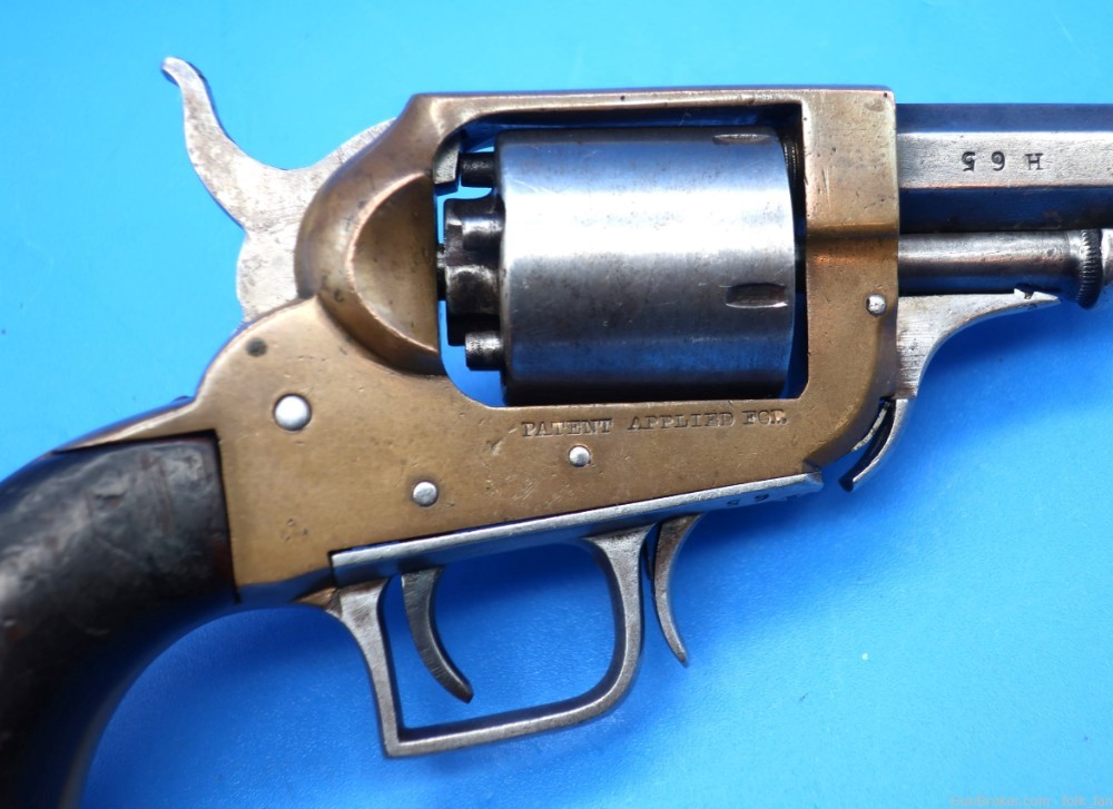 Whitney Arms Co Two-Trigger Pocket Revolver 32 cal ca 1852-54 650 Made-img-16