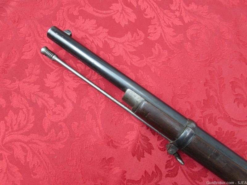 NICE AND UNUSUAL ENGLISH SNIDER POILVACHE MODEL 1853 67 SHORT RIFLE -img-22