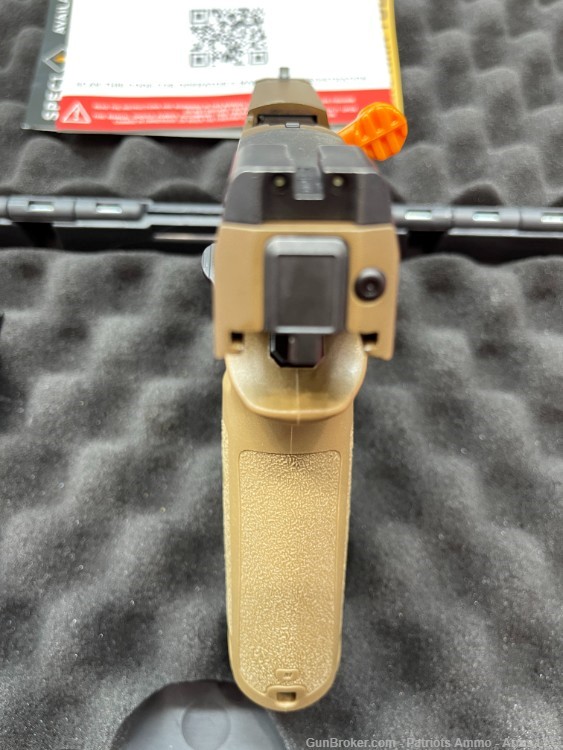 SIG SAUER - P320CA - M18 - 9MM - 2-MAGS - FDE - MANUAL SAFETY - CLEAN -USED-img-4