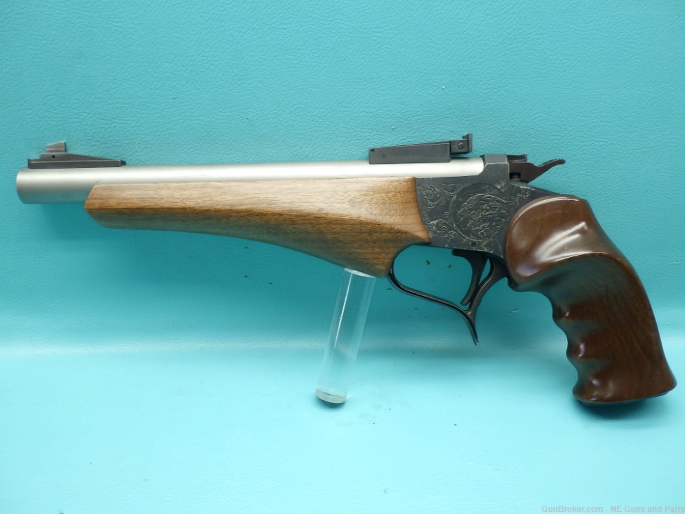 Thompson Center Contender .45acp 10" stainless bbl Pistol MFG 1986-img-4
