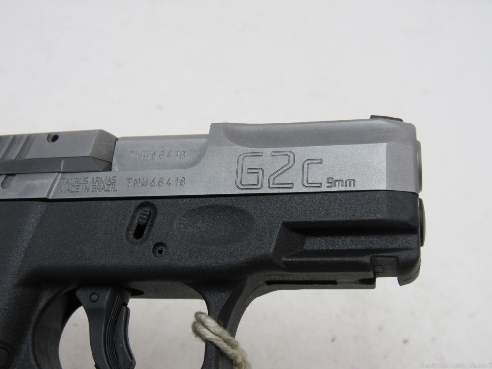 Taurus G2C w/Stainless Slide $.01 Start No Reserve 9mm-img-13