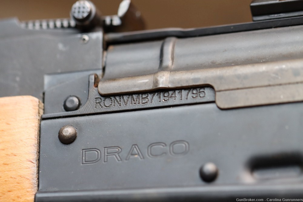 Century Arms Nova Modul Draco NAK 9 Semi Auto 9mm Pistol AK47 Glock Mag-img-7