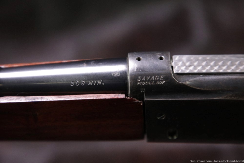 Savage Model 99F 99-F Featherweight .308 Win Lever Action Rifle, 1964 C&R-img-17