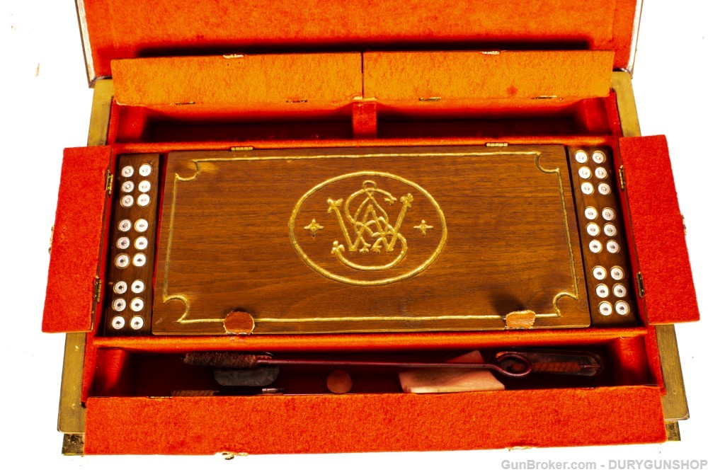 Smith & Wesson Wooden Case w/ ammo Durys # 4-2-1199-img-4