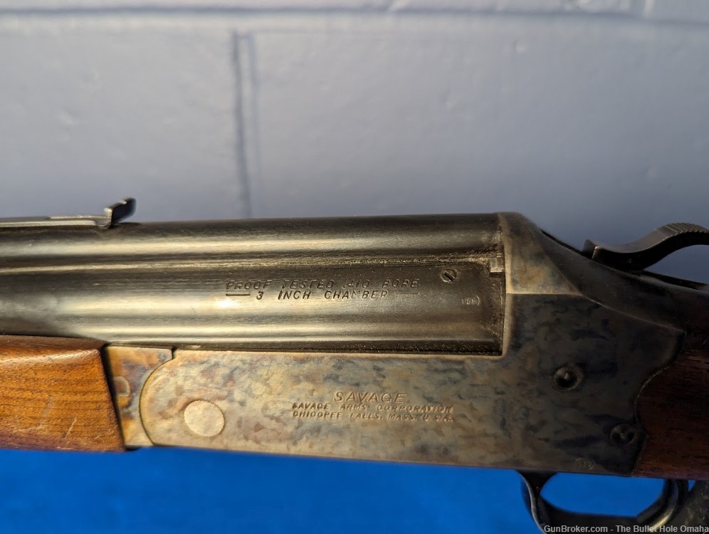 Savage Model 24 Over Under .22LR .410 Combination Gun Great Condition -img-4
