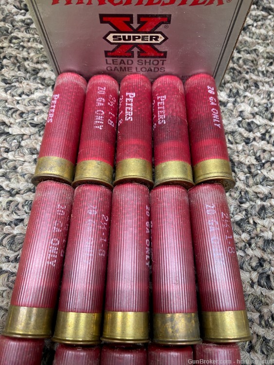 Lot Of Factory/Reloaded 20 Gauge 8 & 9 Shot Winchester & Federal 83 Rounds -img-7