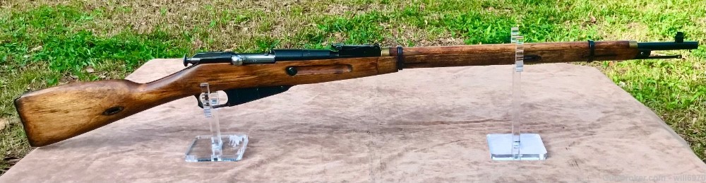 Finnish Capture Mosin Nagant 91/30 with SA proof marks Excellent + cond-img-0