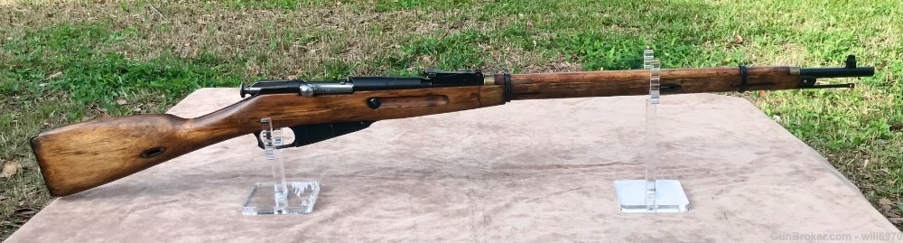 Finnish Capture Mosin Nagant 91/30 with SA proof marks Excellent + cond-img-2