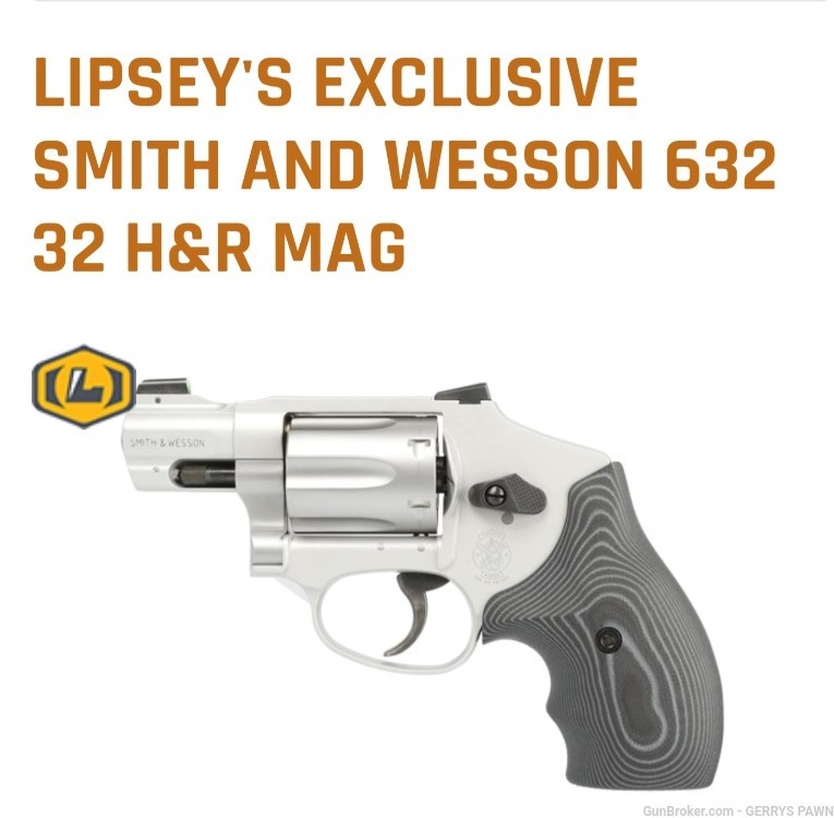 Smith and Wesson 632 lipsey's Exclusive -img-0