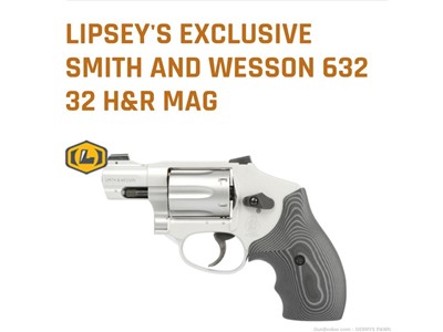 Smith and Wesson 632 lipsey's Exclusive 