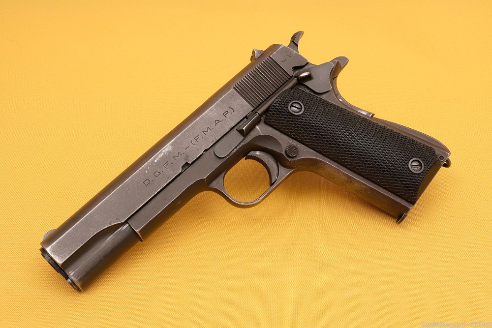 Argentine Colt Sistema Model 1927 - 45 ACP - Aeronautica Marked-img-0