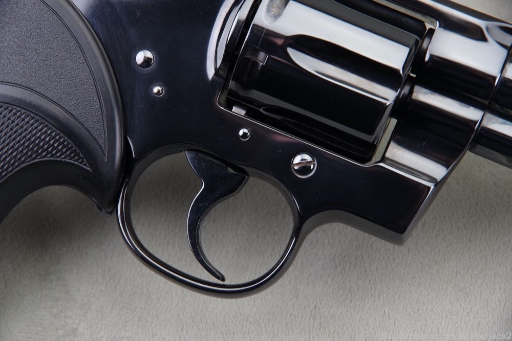 1979 Colt Python 357 Magnum 8'' Royal Blue Early Long Tube Python-img-17