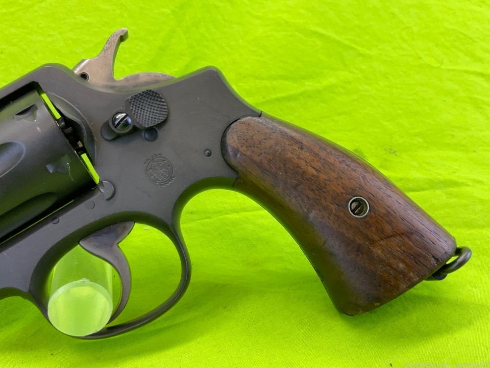 Smith And Wesson Pre Model 10 Parkerized 38 S&W Revolver Victory Lend Lease-img-6