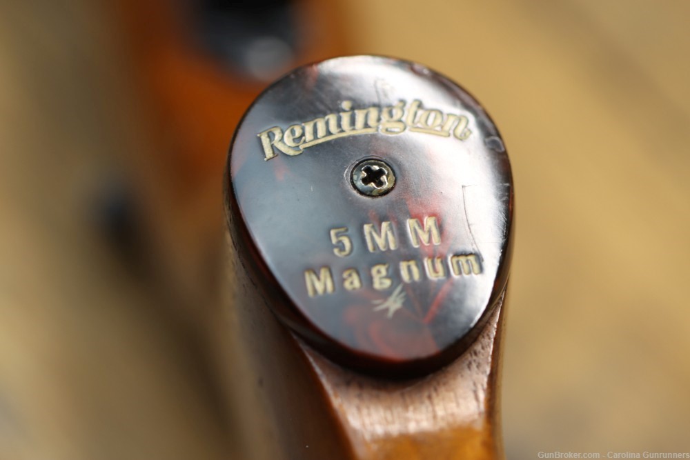 RARE Remington 592M 5mm Rem Bolt Action Rifle 23" BBL Mfg 1971-img-14