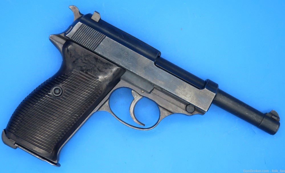 WW2 Walther AC45 P38 9MM Pistol C Block Late War E/359-img-1
