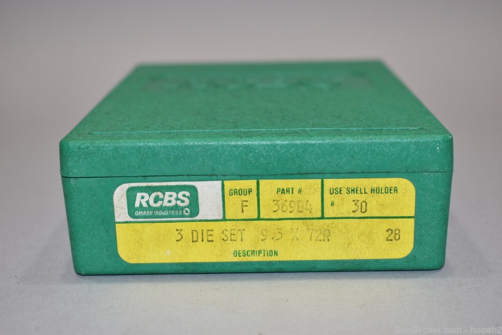 RCBS Full Length 3 Die Reloading Set 9.3x72R-img-1