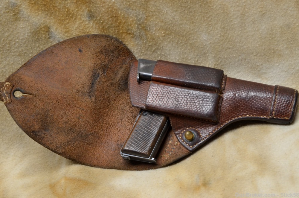 Browning FN 1922  32acp German Marked with leather holster-img-16