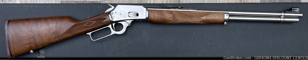 Marlin JM Stamped 1894 SS Lever Rifle .44 Rem Mag / .44 Special, Penny Bid-img-0