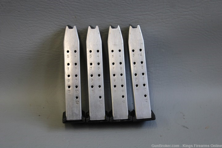 Lot of 4 Springfield Armory XD Series 12rd .40S&W Magazines Item P-6-img-0