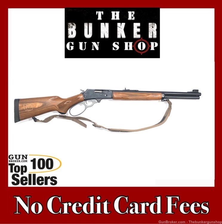 USED! MARLIN MODEL 1895 GBL LEVER ACTION RIFLE .45-70 GOVT -img-0
