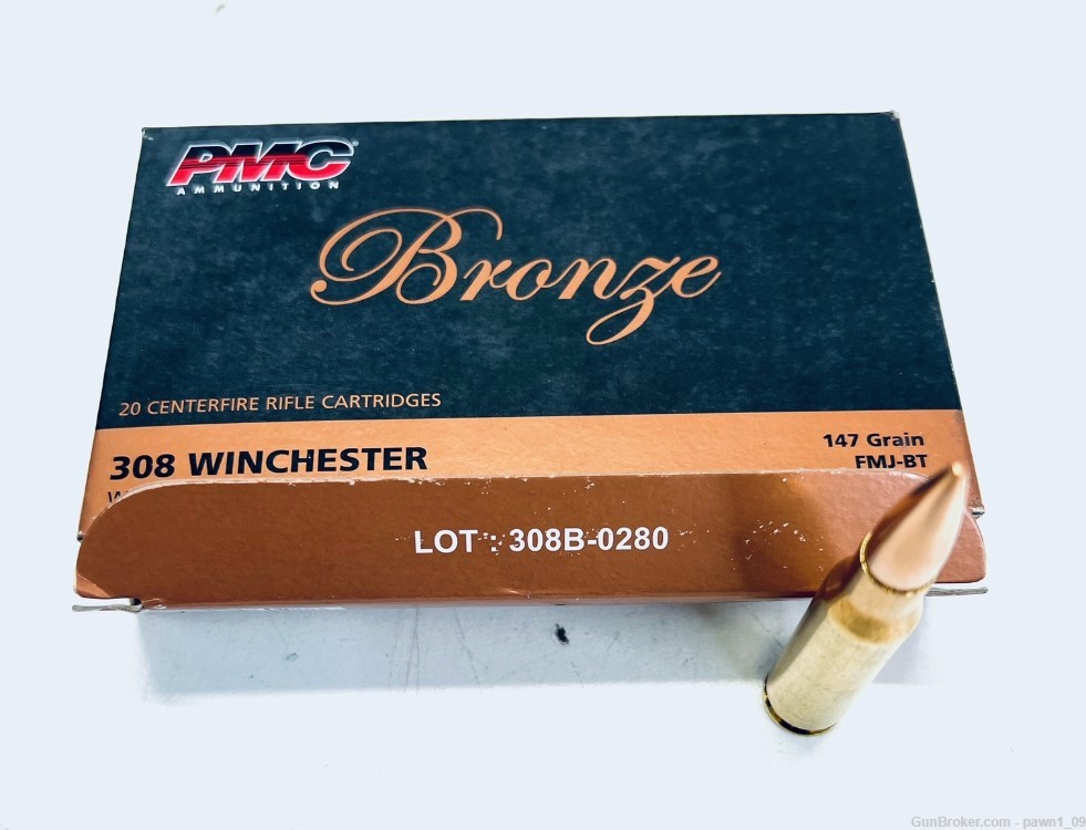 PMC Ammunition 308 Win 200 Rounds Total 10 Boxes  20 rounds Each-img-6