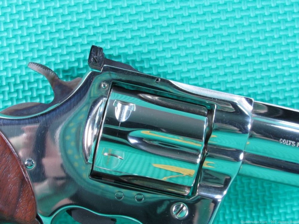 Rare NIB Colt Trooper MK III 357 Magnum Nickel 8” Unfired w/Factory Box-img-19