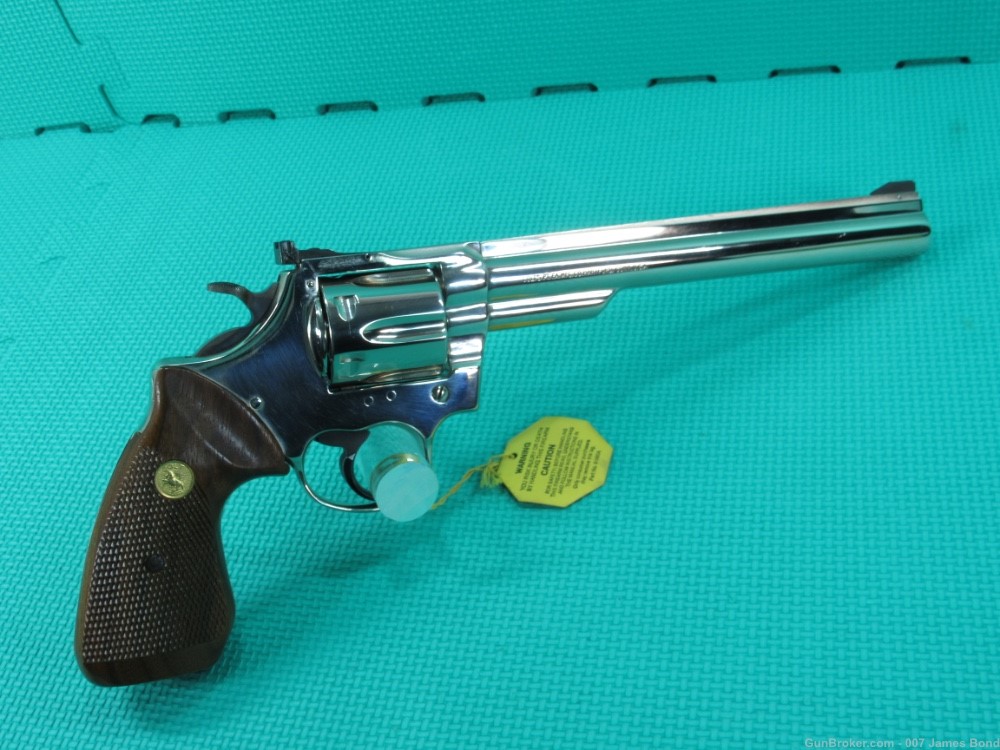 Rare NIB Colt Trooper MK III 357 Magnum Nickel 8” Unfired w/Factory Box-img-5