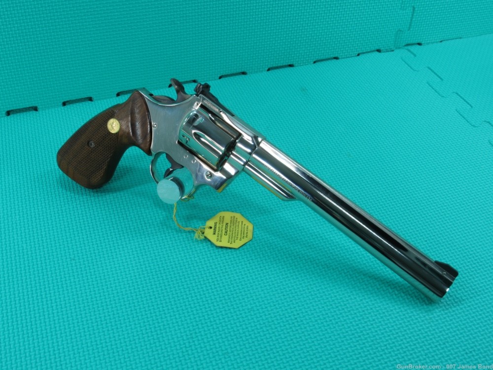 Rare NIB Colt Trooper MK III 357 Magnum Nickel 8” Unfired w/Factory Box-img-4