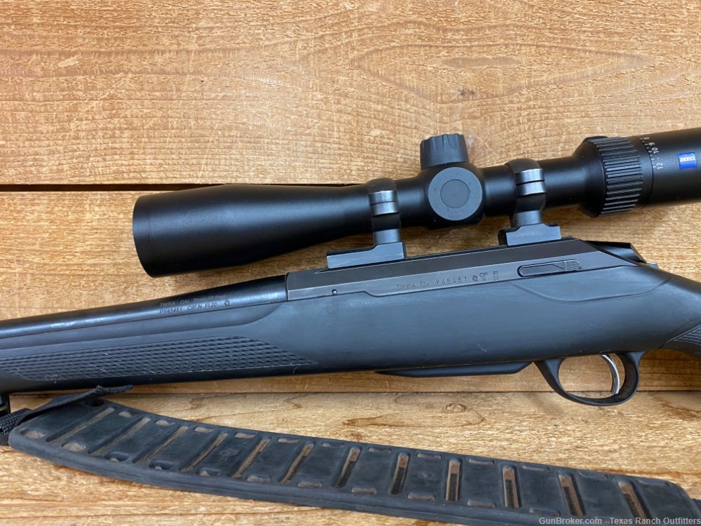 Tikka T3x 7mm-08 Bolt Rifle with Zeiss Conquest V4 USED-img-6