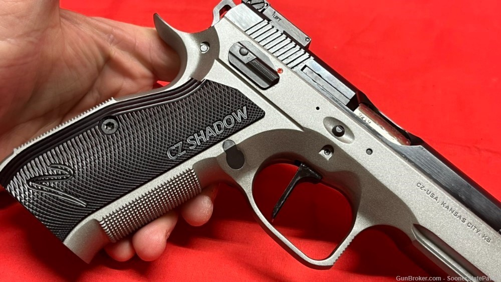 CZ-USA 75 Bull Shadow 2 9mm 4.89" Semi-Auto Pistol - Custom Shop - 3 Mags-img-7