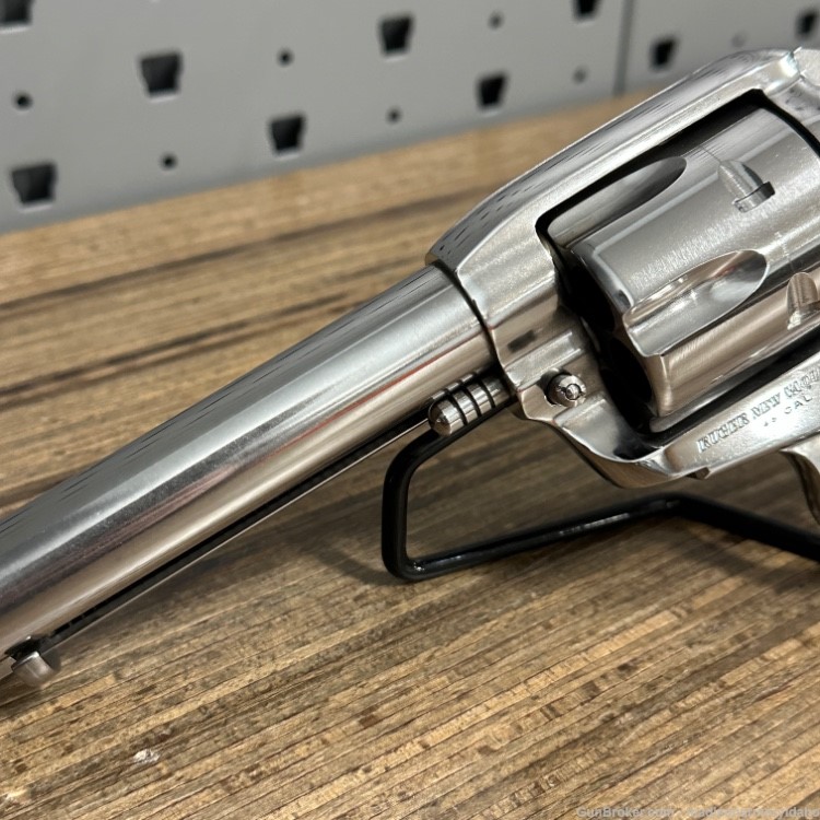 Ruger New Vaquero .45 Colt 5.5" High Gloss Stainless 6rd PENNY AUCTION!-img-5