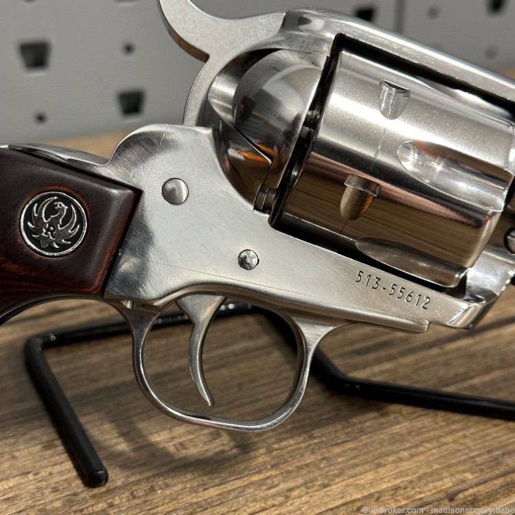 Ruger New Vaquero .45 Colt 5.5" High Gloss Stainless 6rd PENNY AUCTION!-img-23