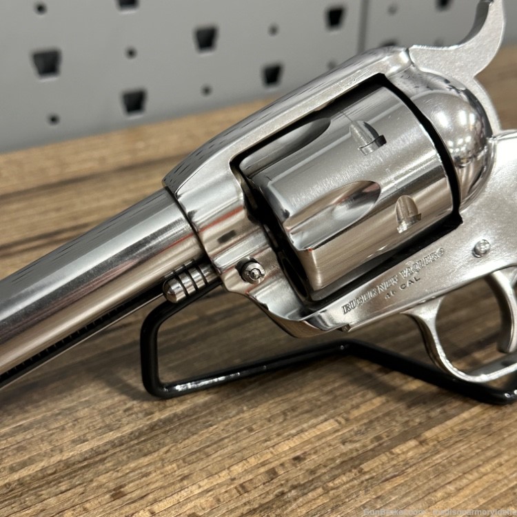 Ruger New Vaquero .45 Colt 5.5" High Gloss Stainless 6rd PENNY AUCTION!-img-6