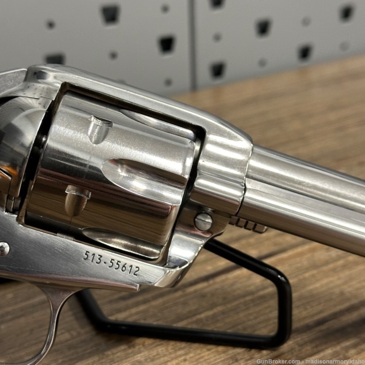 Ruger New Vaquero .45 Colt 5.5" High Gloss Stainless 6rd PENNY AUCTION!-img-26