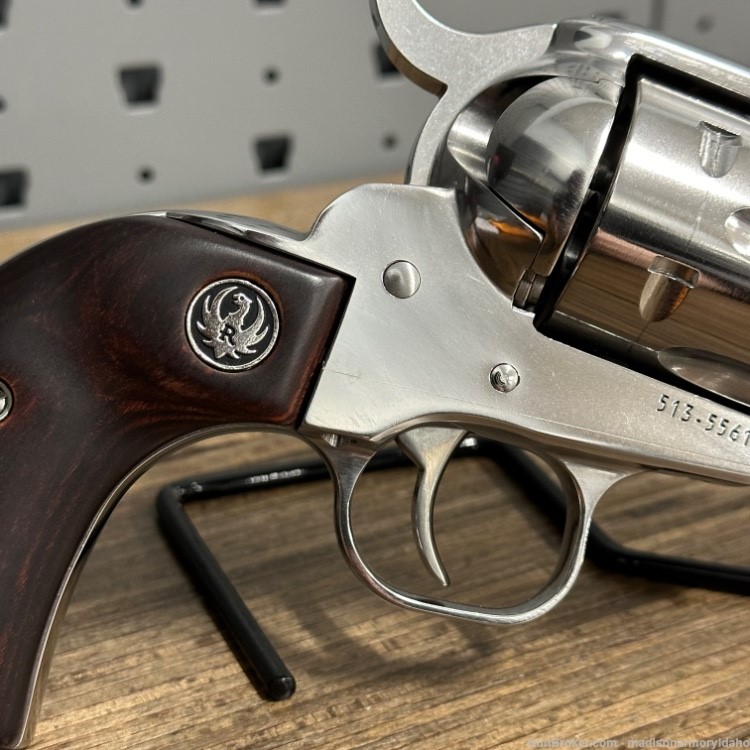 Ruger New Vaquero .45 Colt 5.5" High Gloss Stainless 6rd PENNY AUCTION!-img-22
