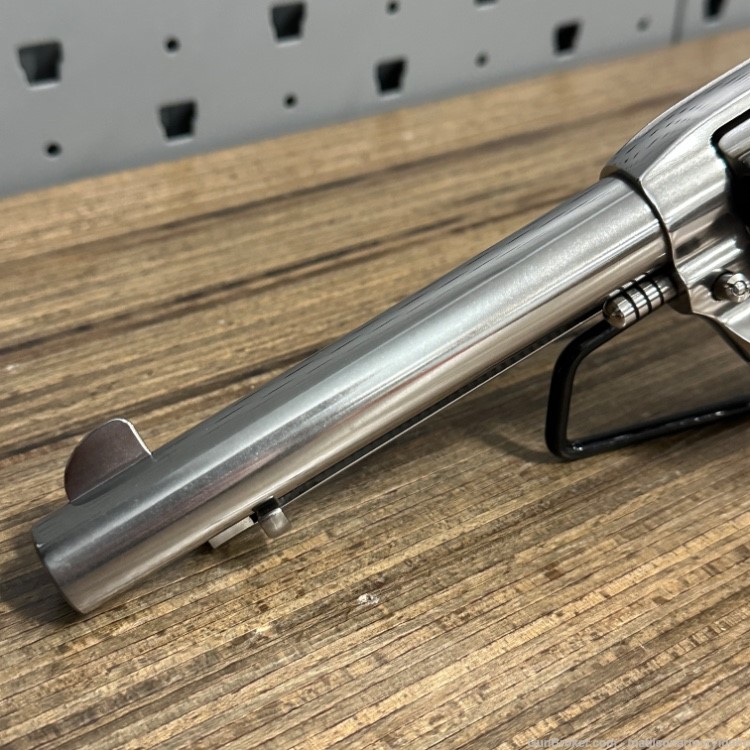 Ruger New Vaquero .45 Colt 5.5" High Gloss Stainless 6rd PENNY AUCTION!-img-4
