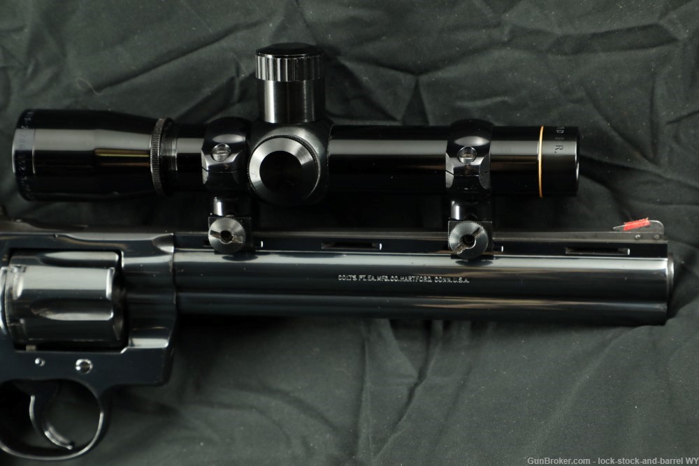 Colt Python Hunter W/ Original Scope .357 Mag 8” Barrel DA Revolver-img-5
